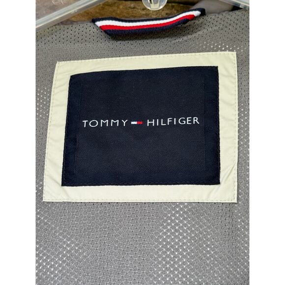 Tommy Hilfiger Mens Hooded Rain Jacket-Size Medium - Picture 7 of 10